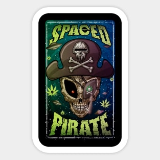 Spaced Pirate Sticker